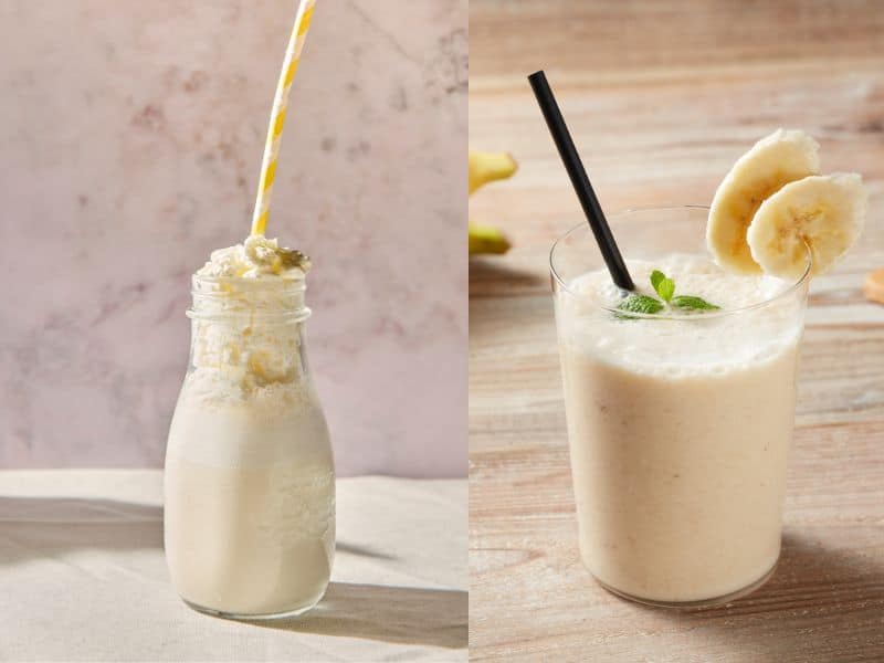 diferencia batido milkshake Milkshake: ¿Qué es y en qué se diferencia de un smoothie o un frappé?
