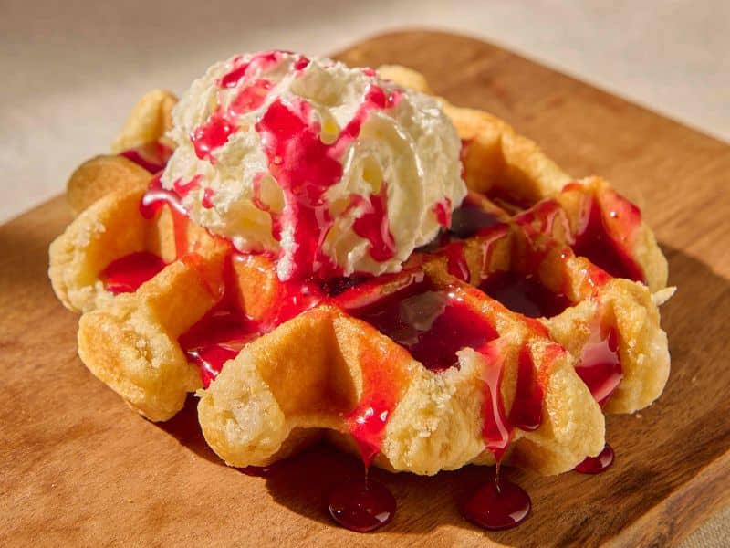 receta masa de gofres