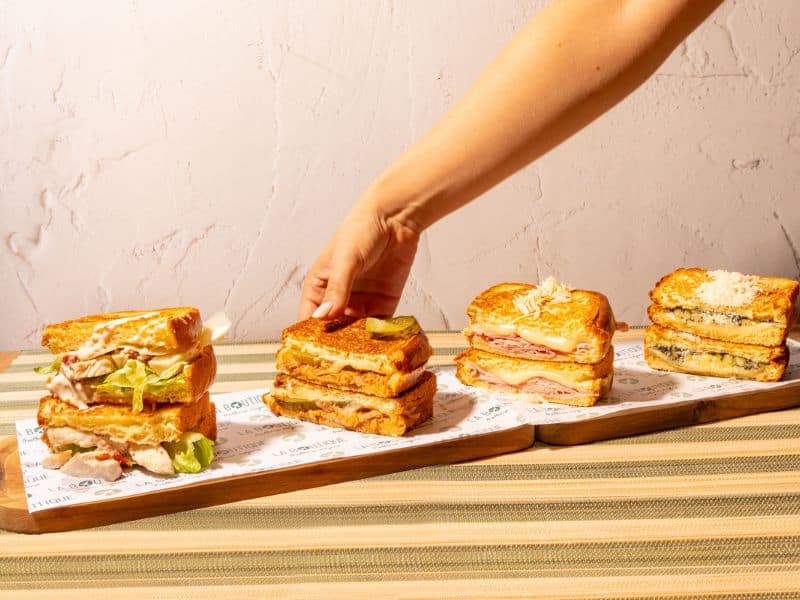 Recetas de sándwiches calientes y elaborados