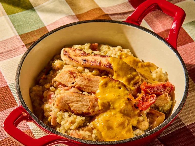 receta salsa de curry y mango